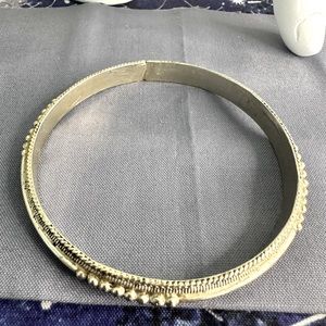 🩶🩶 Silver Tone Antique Bangle Bracelet 🩶🩶